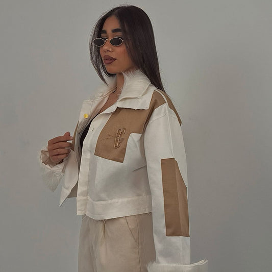 Our White Gabardine Jacket