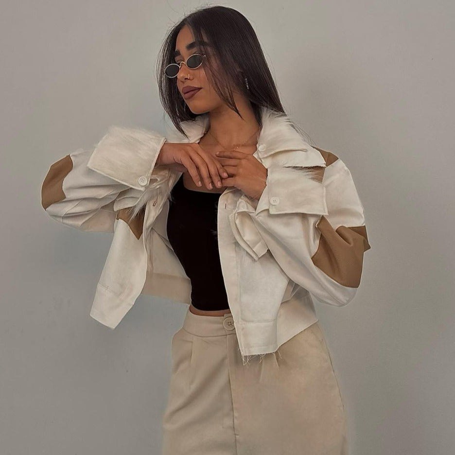 Our White Gabardine Jacket