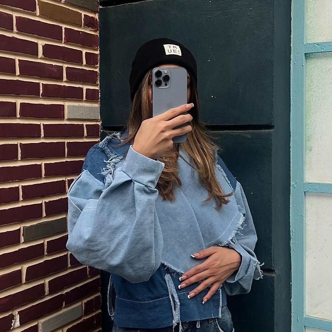 Shades Of Blue Denim Jacket